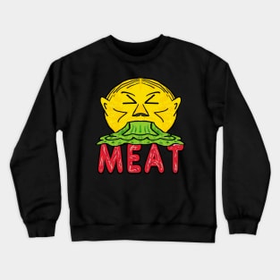 Anti Meat Vomit Crewneck Sweatshirt